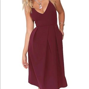 NWT Sleeveless V- Neck Dress